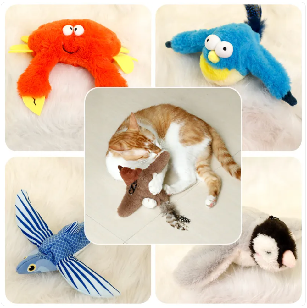 Interactive Plush Pet Toy
