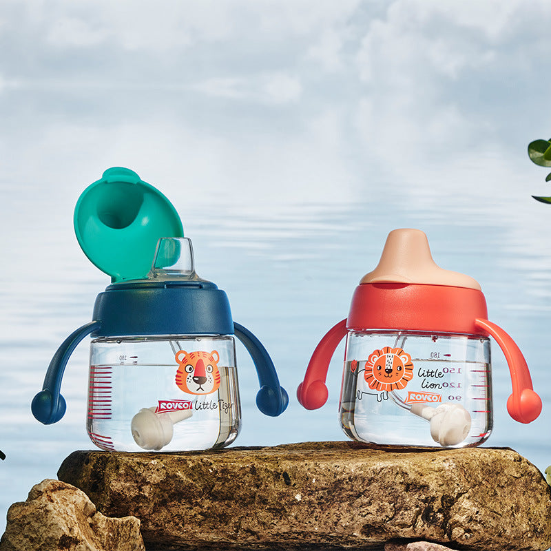 Children's Leak-proof Sippy Cup with Gravity Ball 180ml