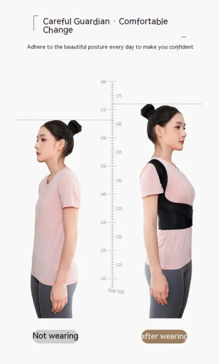 Posture Corrector Brace Black