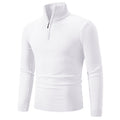 Plus Size Fleece Zip Mock Neck Sweater