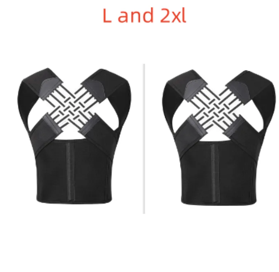 Posture Corrector Brace Black