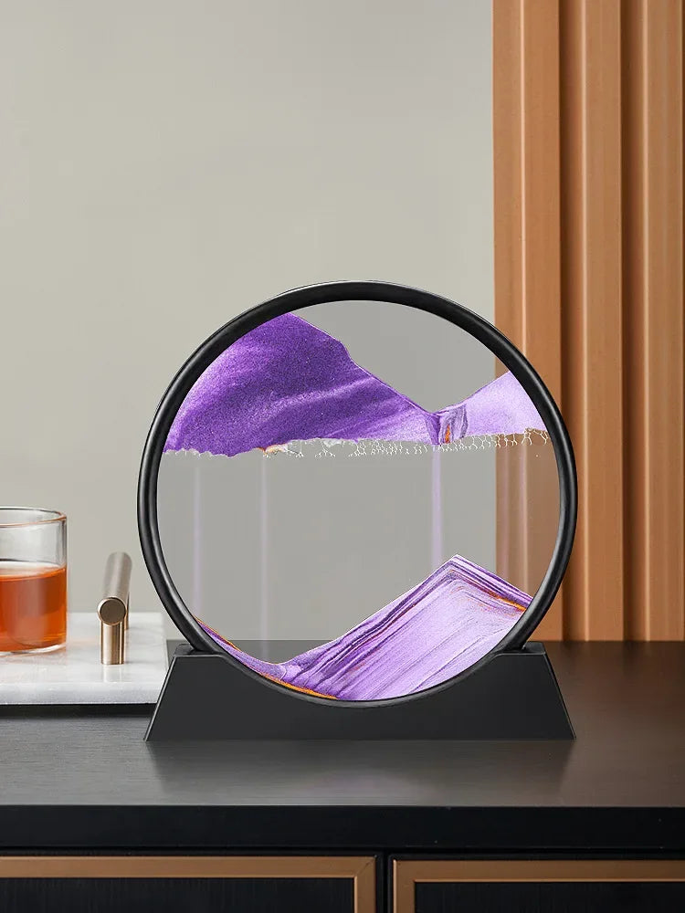 3D Moving Sand Art Hourglass