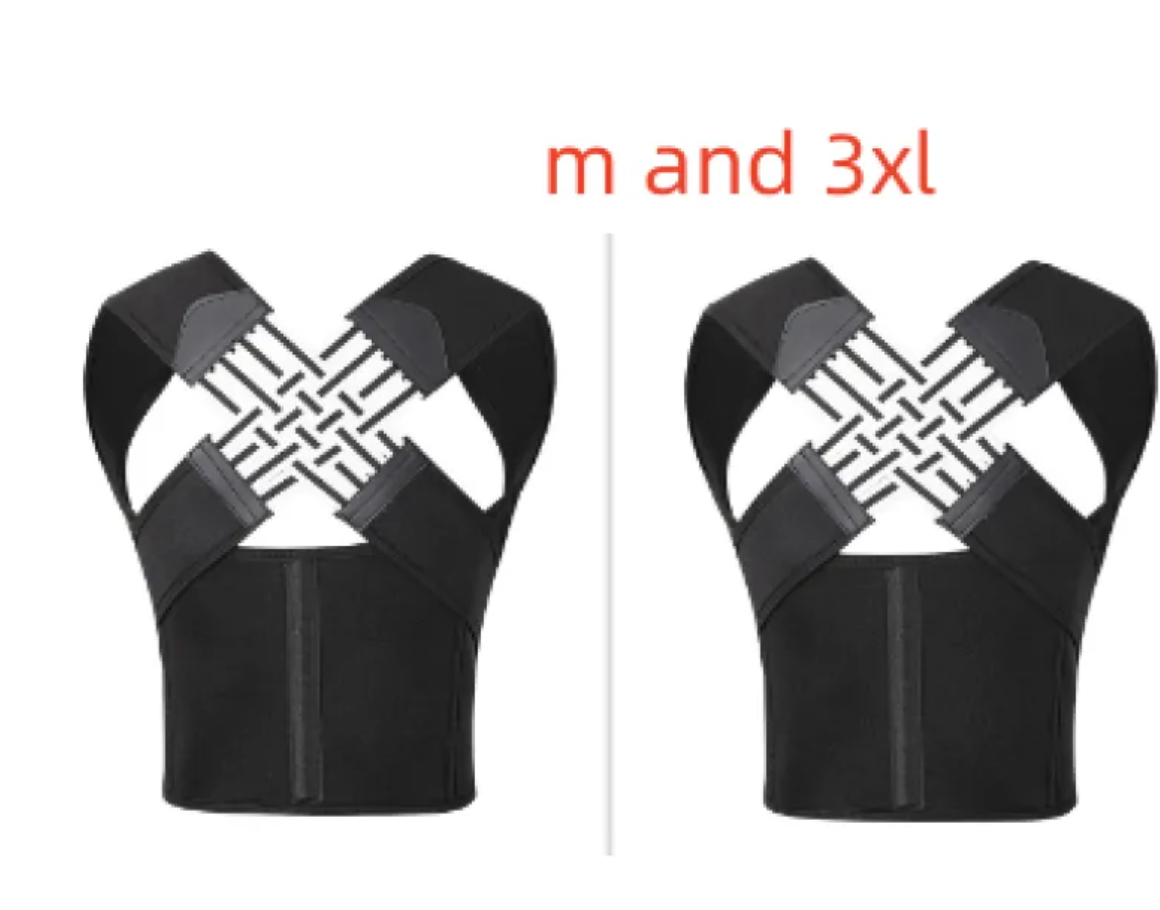 Posture Corrector Brace Black