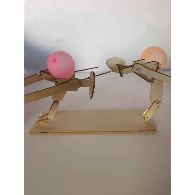 Interactive Wooden Figurines Handmade Toys