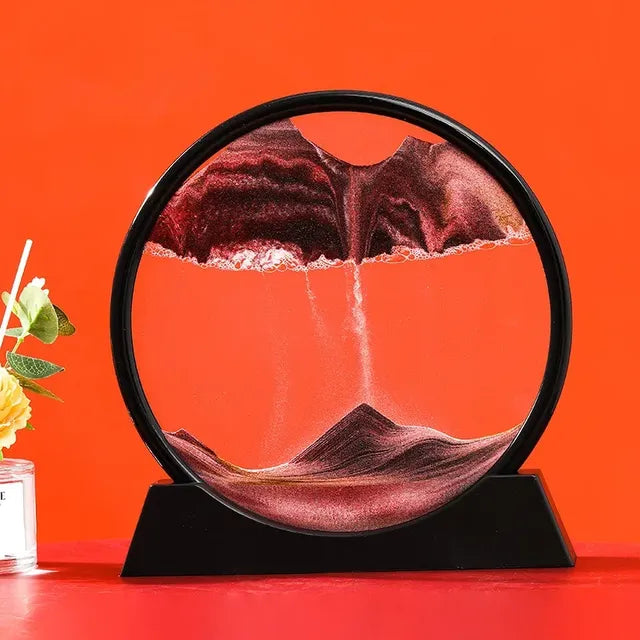 3D Moving Sand Art Hourglass